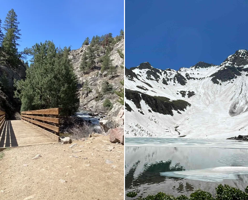 Colorado Hikes cover photo collage
