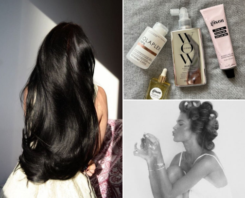 my highly recommended hair care products that actually works🪐 cover photo collage