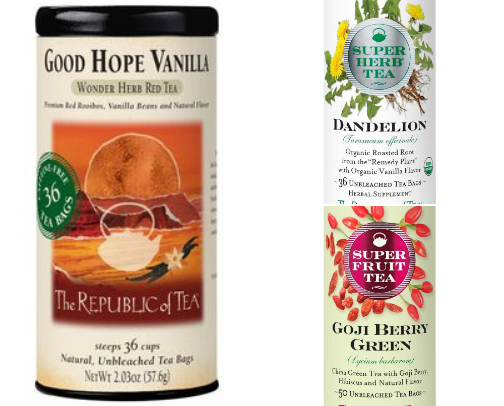 Tea recommendations cover photo collage