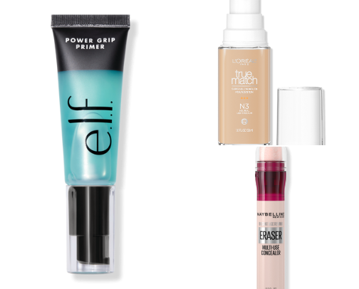 My Full Face of Drugstore Makeup cover photo collage