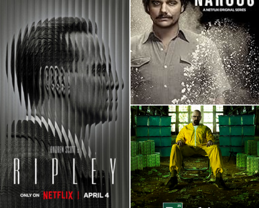 Movies and series cover photo collage