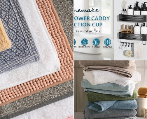🚿 Bathroom Finds — Little Upgrades That Make a Big Difference cover photo collage
