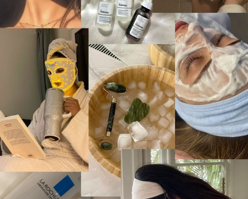 SKINCARE INS FOR 2026 cover photo collage