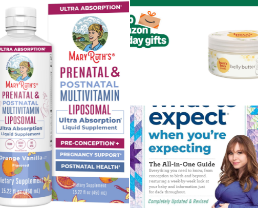 Pregnancy Must-Haves cover photo collage