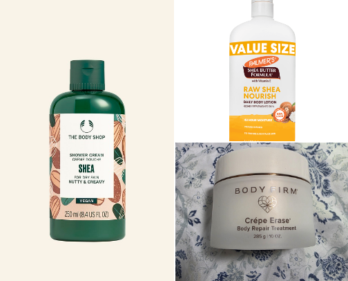Body Creams & Lotions cover photo collage