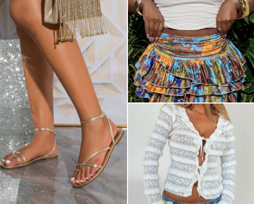 Summer Clothing (Shein Links) cover photo collage