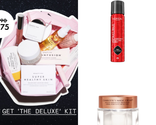 Skincare that actually helps my super sensitive irish skin✨️ cover photo collage