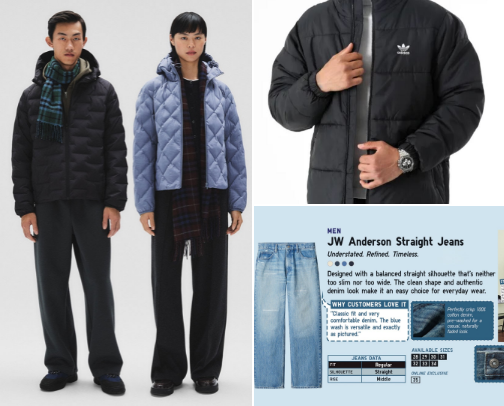 Mens Apparel cover photo collage