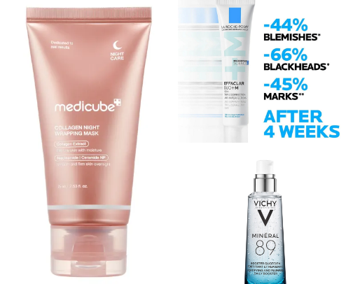 Skincare That Actually Works cover photo collage