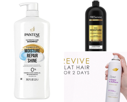 My Inexpensive Hair Products cover photo collage