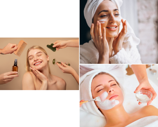 Glow Up: Beauty, Care & Wellness for Every You! ✨💖 cover photo collage