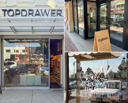 Stationery stores for your next SoCal visit cover photo collage