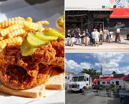 Top Nashville Hot Chicken Spots and Sauces to Heat Up Your Taste Buds cover photo collage