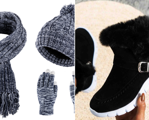 Winter must grabs cover photo collage