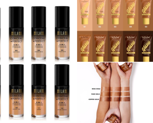 Budget friendly essentials to look like a babe. cover photo collage