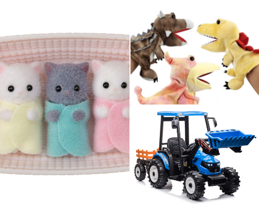 Toys & Games for 3-5 Year Olds cover photo collage