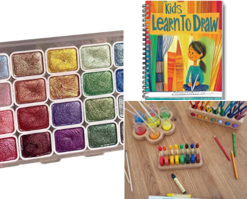 Copy of Kids Creative Art Studio cover photo collage
