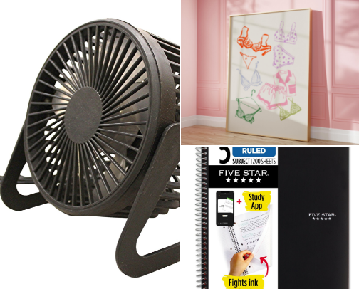 College Items cover photo collage