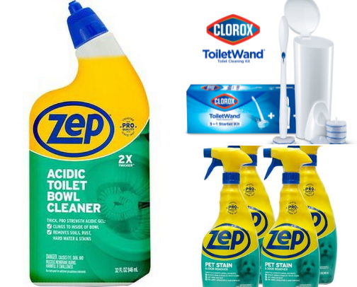 cleaning. (not all toxic free) cover photo collage