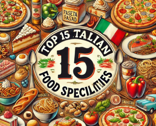 Top 15 Italian specialties you shoud try🍝 cover photo collage