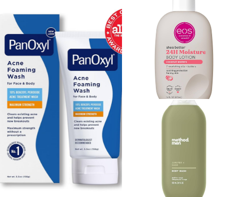 Skin/Body care cover photo collage