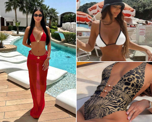 Bikinis and coverups 👙🏝️ cover photo collage