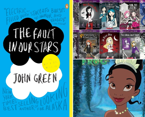 Fictional Books for Kids & Tweens from the 2000s-2010s! cover photo collage