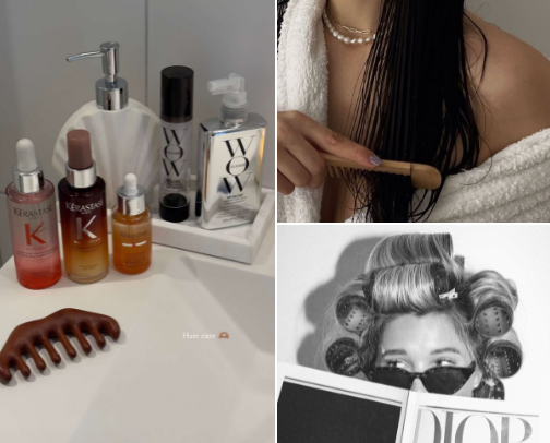 HAir cover photo collage