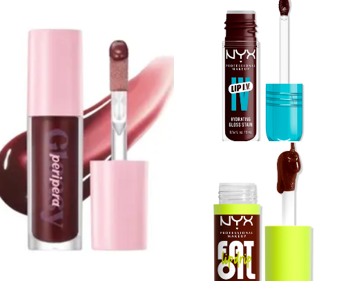 Cherry Cola lip product recommendations 🍒 cover photo collage