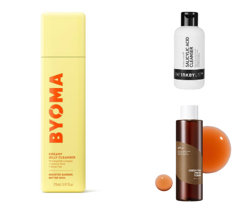 Breakout-Proof Skincare for Oily Babes cover photo collage