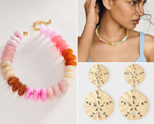 VACATION READY SUMMER JEWLERY cover photo collage
