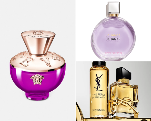 Perfumes that live in my rotation cover photo collage