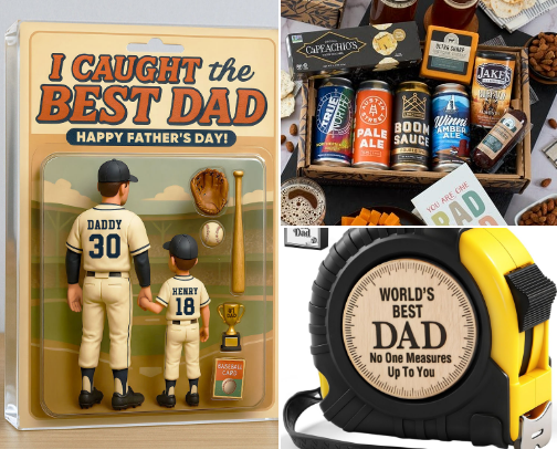 Fathers Day Gifts For The Man of the House cover photo collage