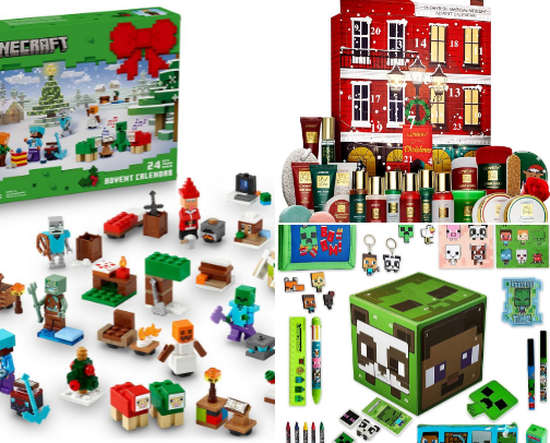 Advent Calendars for the Family cover photo collage