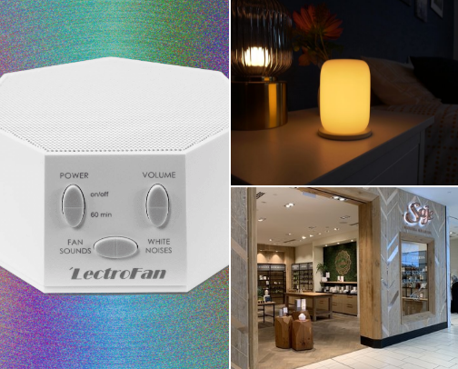 Sleep Tech & Wind-Down Essentials cover photo collage