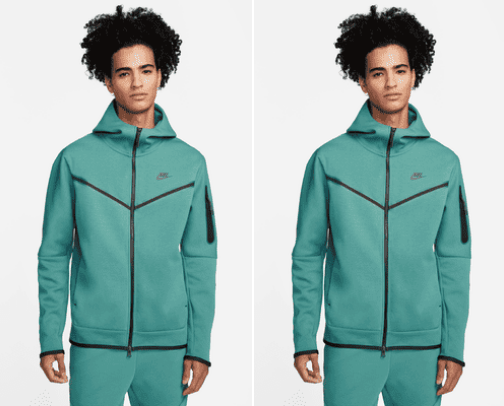 Nike tech fleece cover photo collage