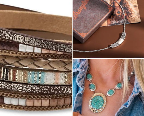Saddle Up & Sparkle - The Cowgirl Jewelry Edit cover photo collage