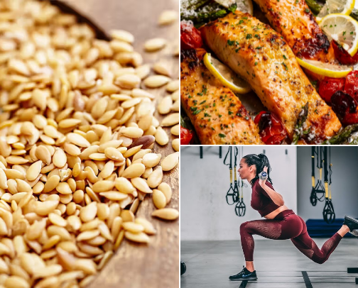 Get That BBL Look—The Natural Way (Foods and Exercises) cover photo collage