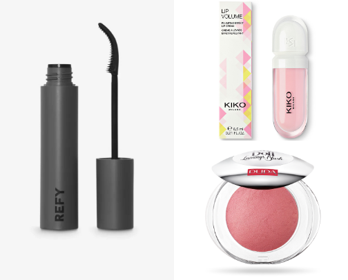 makeup essentials i keep repurchasing💄 cover photo collage
