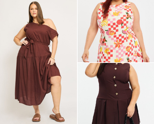 Cutest Plus Size Haul on You & All Boutique cover photo collage