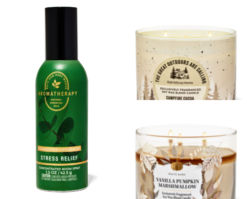 Bath and Body Works Favorites cover photo collage