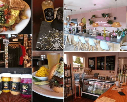 Vegan/Vegetarian cover photo collage