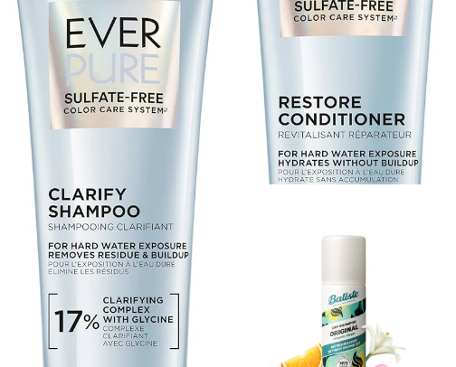 The best products for shiny and healthy hair cover photo collage