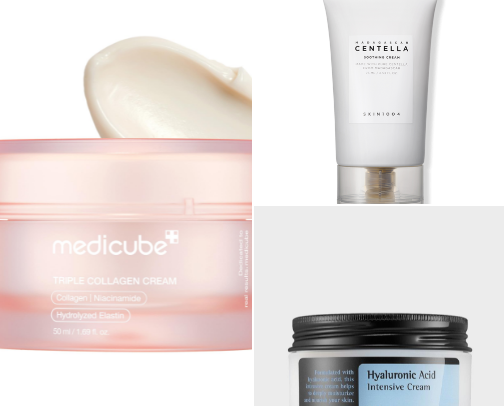 Moisturizer Must-Haves cover photo collage