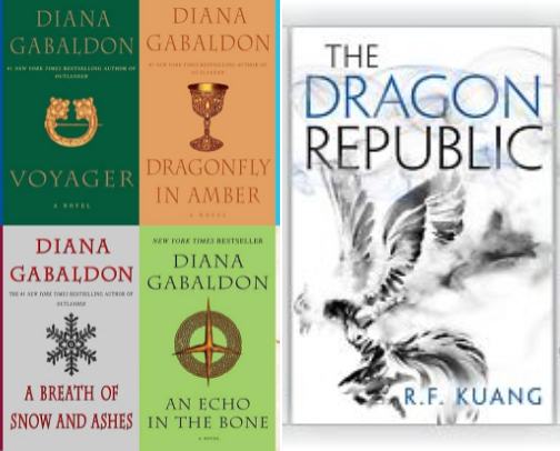Historical Fantasy Must-Reads✨ cover photo collage