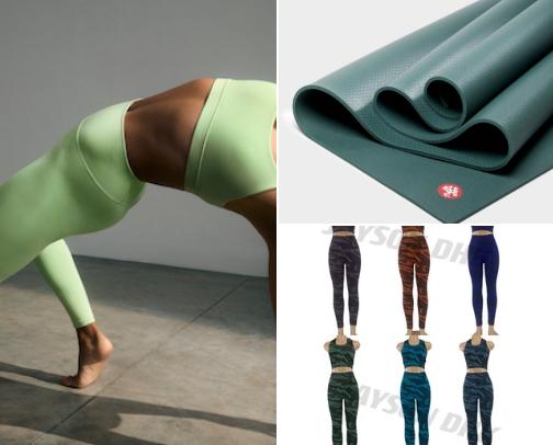 Fitness/Yoga cover photo collage