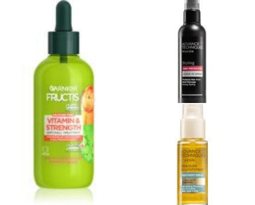 Hair care cover photo collage