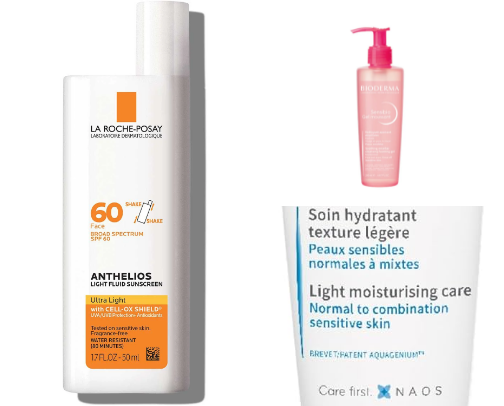 Not sponsored. Just obsessed. The skincare that completely transformed my skin cover photo collage