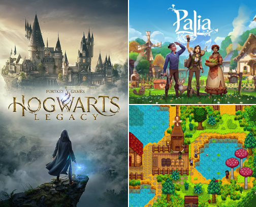 Cozy games to binge in the fall and lose track of time cover photo collage