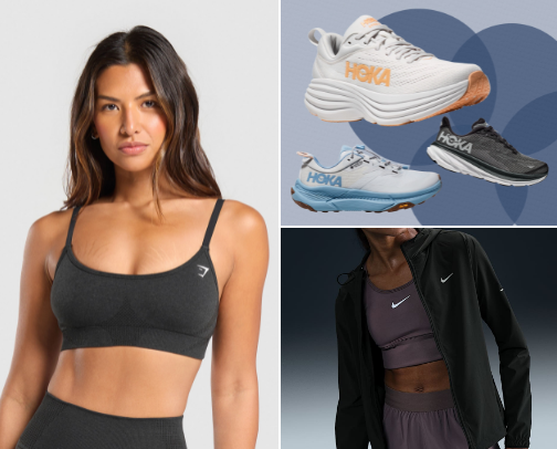 -Women’s Stylish Athletic Wear- cover photo collage